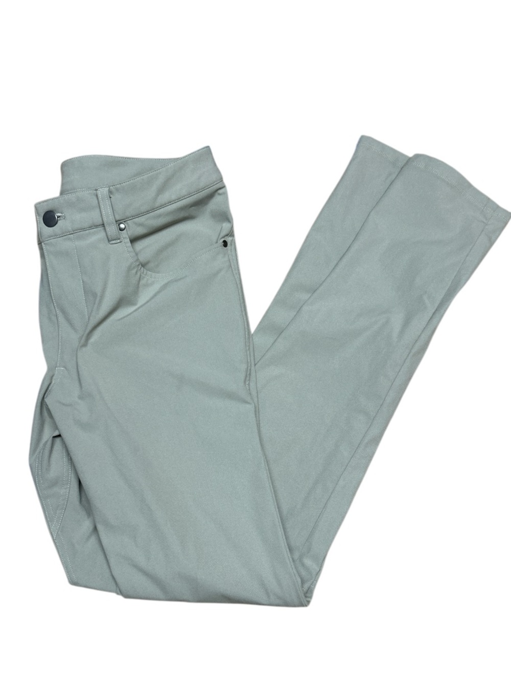 Lululemon ABC Pant Skinny / Slim 5-Pocket Taupe Size 31 - Picture 2 of 6